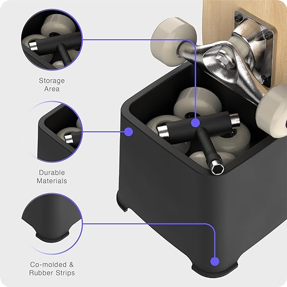 Parking Block Original Skateboard Holder - Skateboard - Hangers and Stands
