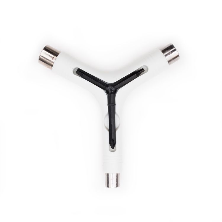 PIG TRI - SOCKET THREADER SKATE TOOL WHITE - Skate Accessories - Tools