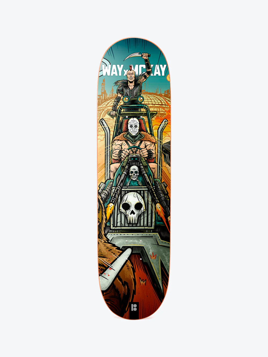 Plan B Supercharged Way x Mckay 8.5"x32.125" Deck - Skateboard - Decks
