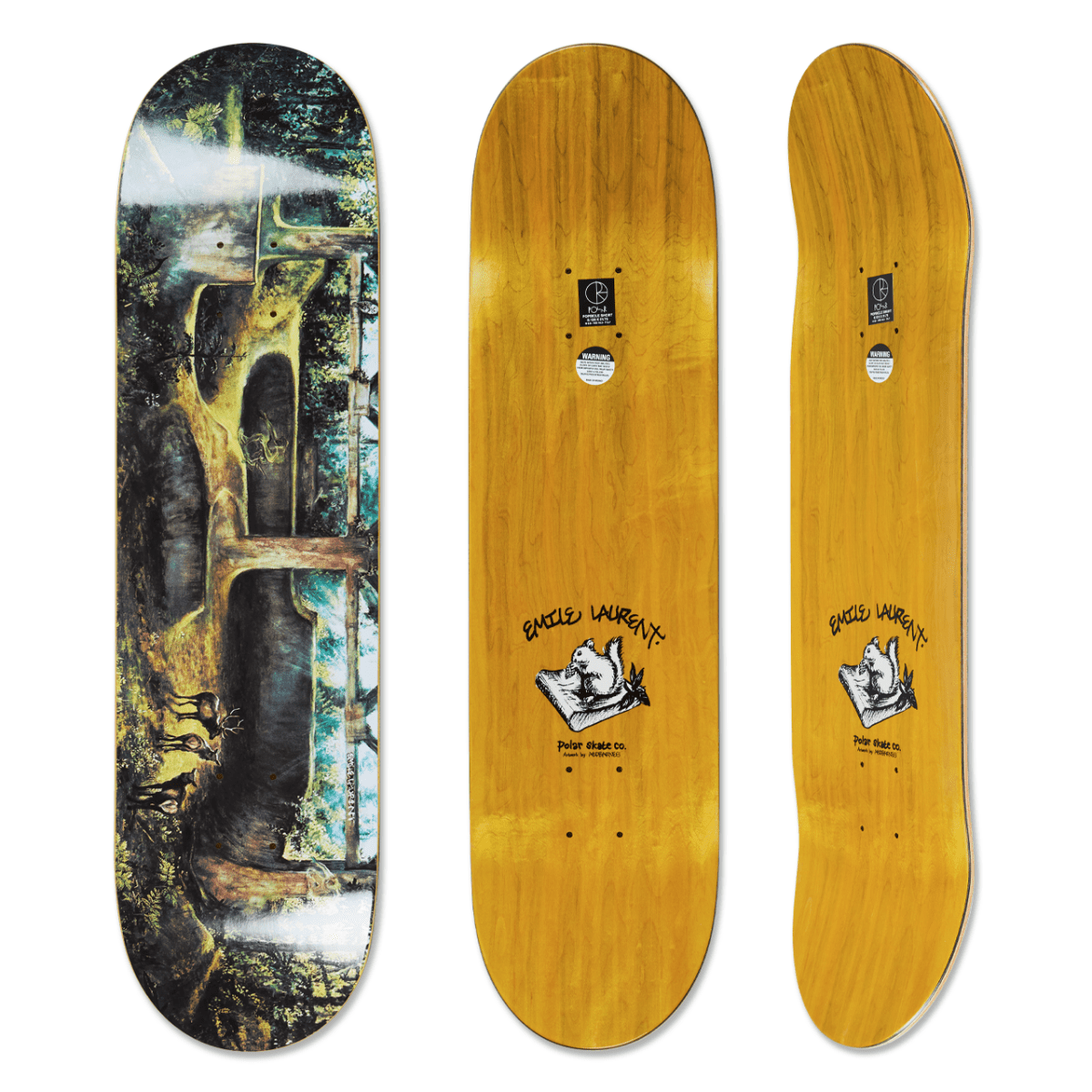 スケートボード POLAR / EMILE LAURENT BURNSIDE 2084 / P8 Polar Emilie Laurent Burnside 2084 - 8.8