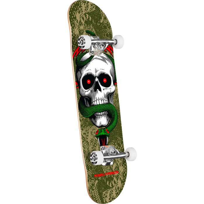 Powell Peralta McGill SAS 8.25" Olive/Metallic Gold Skateboard Complete - Skateboard - Completes