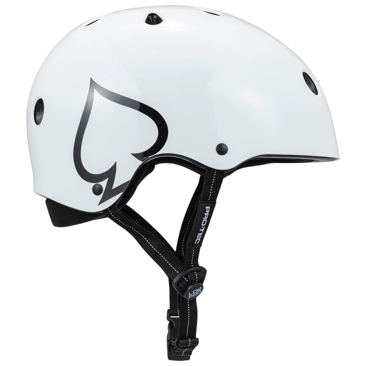 Pro-Tec Low Pro Gloss White