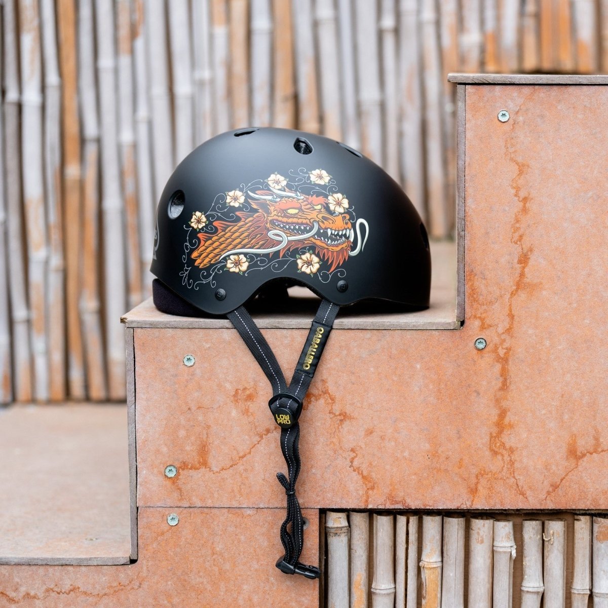 Pro - Tec Low Pro Steve Caballero Certified Helmet - Gear - Helmets