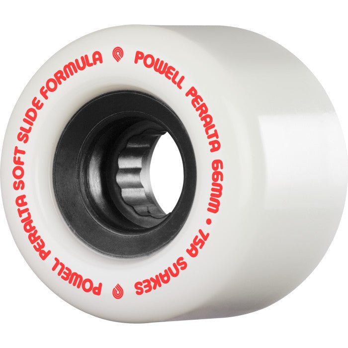Pwl/P 75a Snakes 66mm (White) - Skateboard - Wheels
