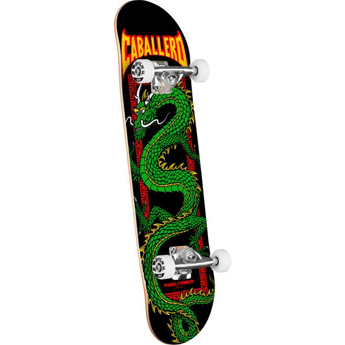 PWL/P Cab Chinese Dragon Complete 7.5" (Black/Green) - Skateboard - Completes