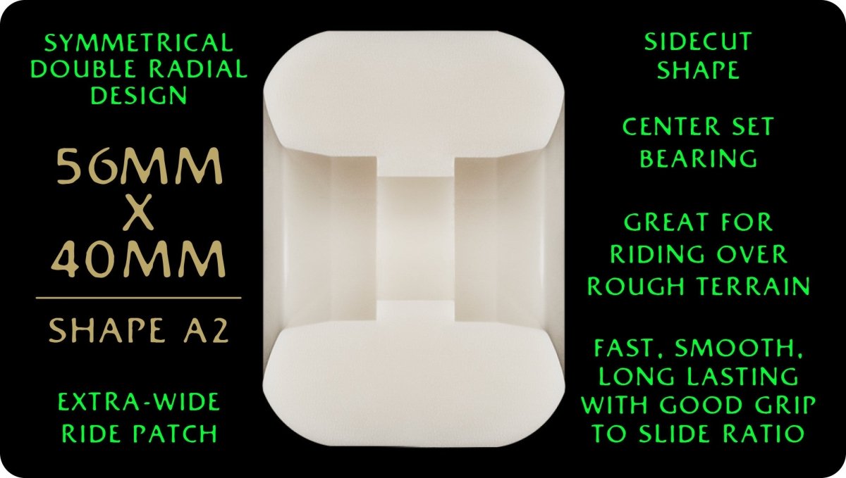 Pwl/P DF Neil Blender (A2) 56x40mm 88a (Off White) - Skateboard - Wheels