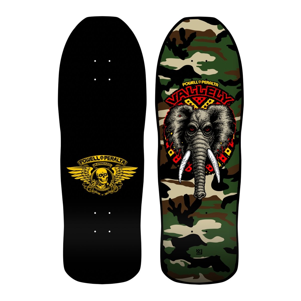 PWL/P Vallely Elephant - 10 Camo Wb 15 - Skateboard - Decks