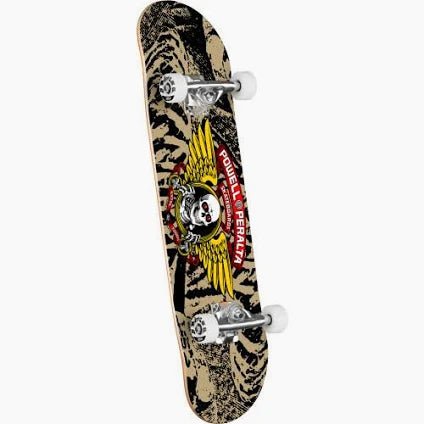 PWL/P Winged Ripper 8.0 (Khaki/Black) Complete - Skateboard - Completes