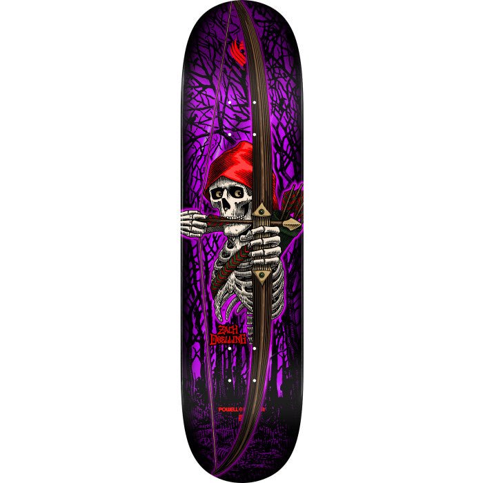 Pwl/P Zach Doelling Archer Flight Deck 8.0" Purple - Skateboard - Decks