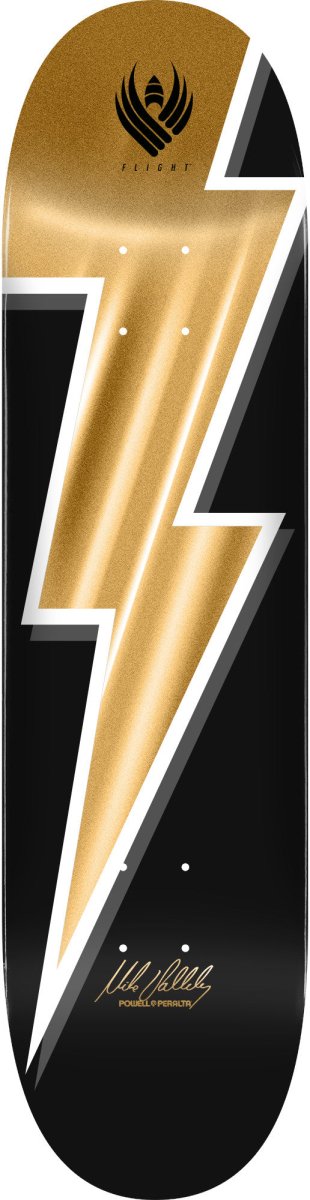 PWP Vallely Lightning Bolt (244) Flight Deck 8.5" - Skateboard - Decks
