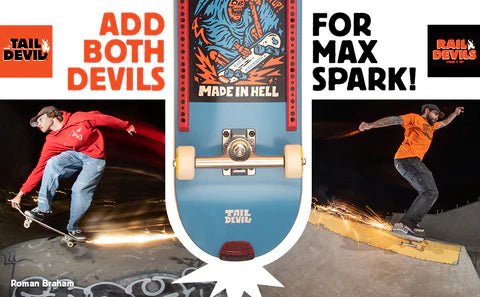 Rail Devil - Spark it up - Skateboard - Rails and Tails