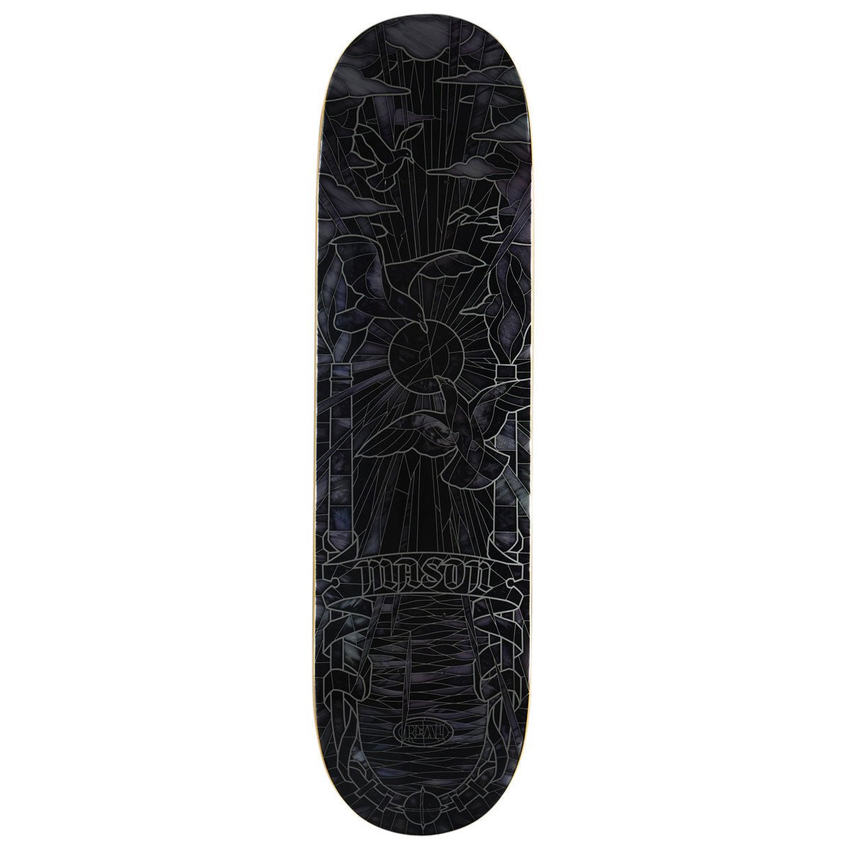 Real Mason Black Sunday Cathedral 8.38" Skateboard Deck - Skateboard - Decks
