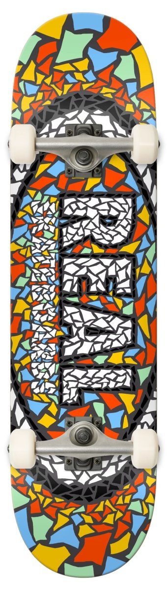Real Mosiac Oval Recolor 8.0" Complete - Skateboard - Completes