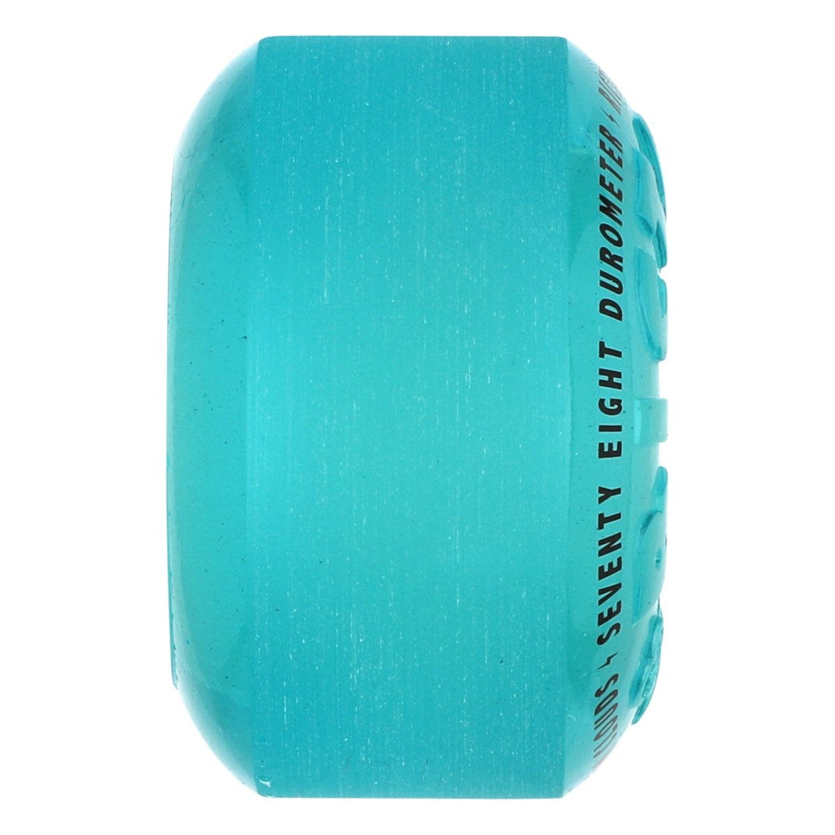 Ricta 78a 55mm Clouds Transparent Blue GITD - Skateboard - Wheels