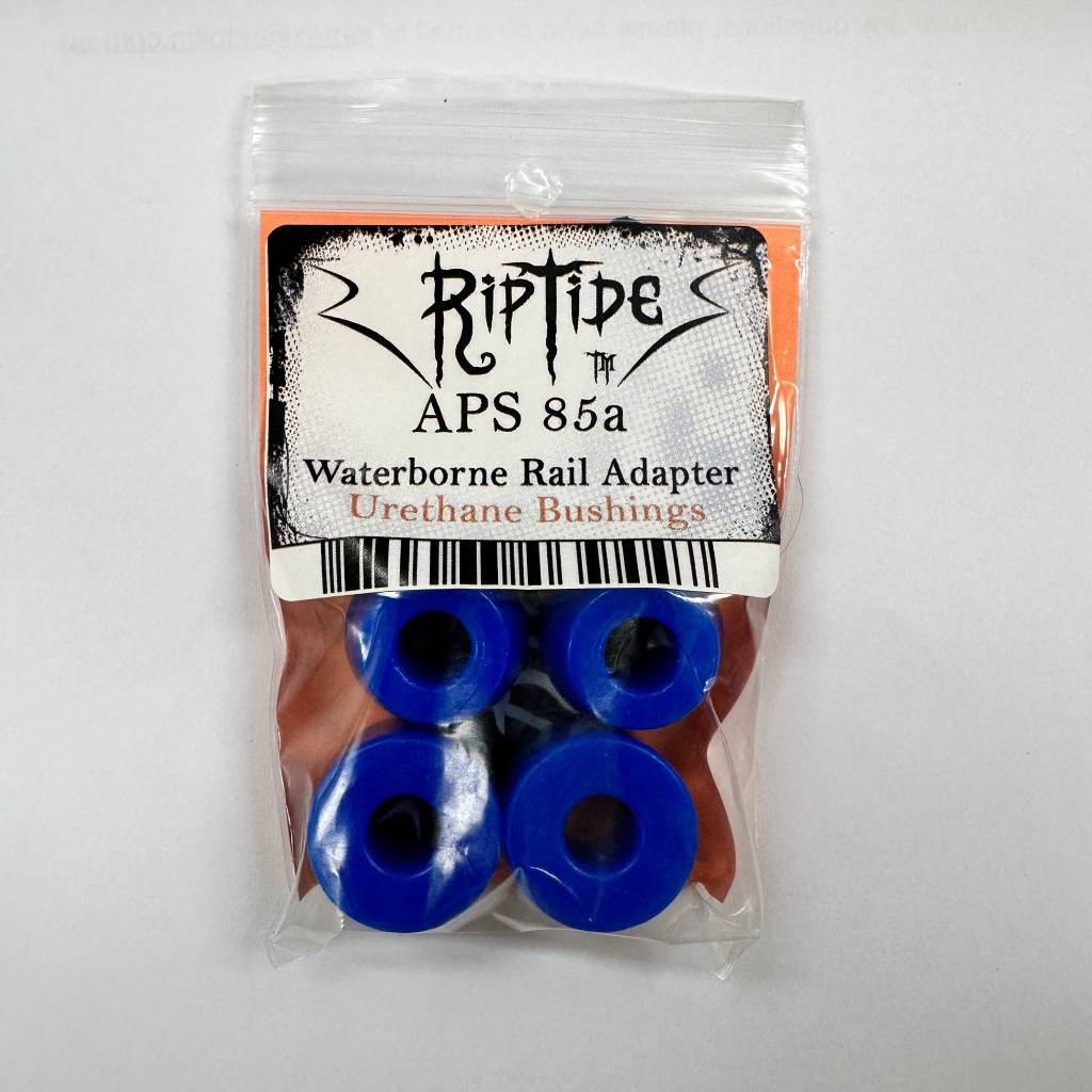 Riptide Waterborne Rail Adapter 85a Blue - Skateboard - Bushings