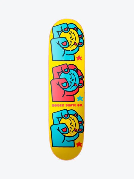 Roger Squeeze 8.375 Hi Concave Square Deck - Skateboard - Decks