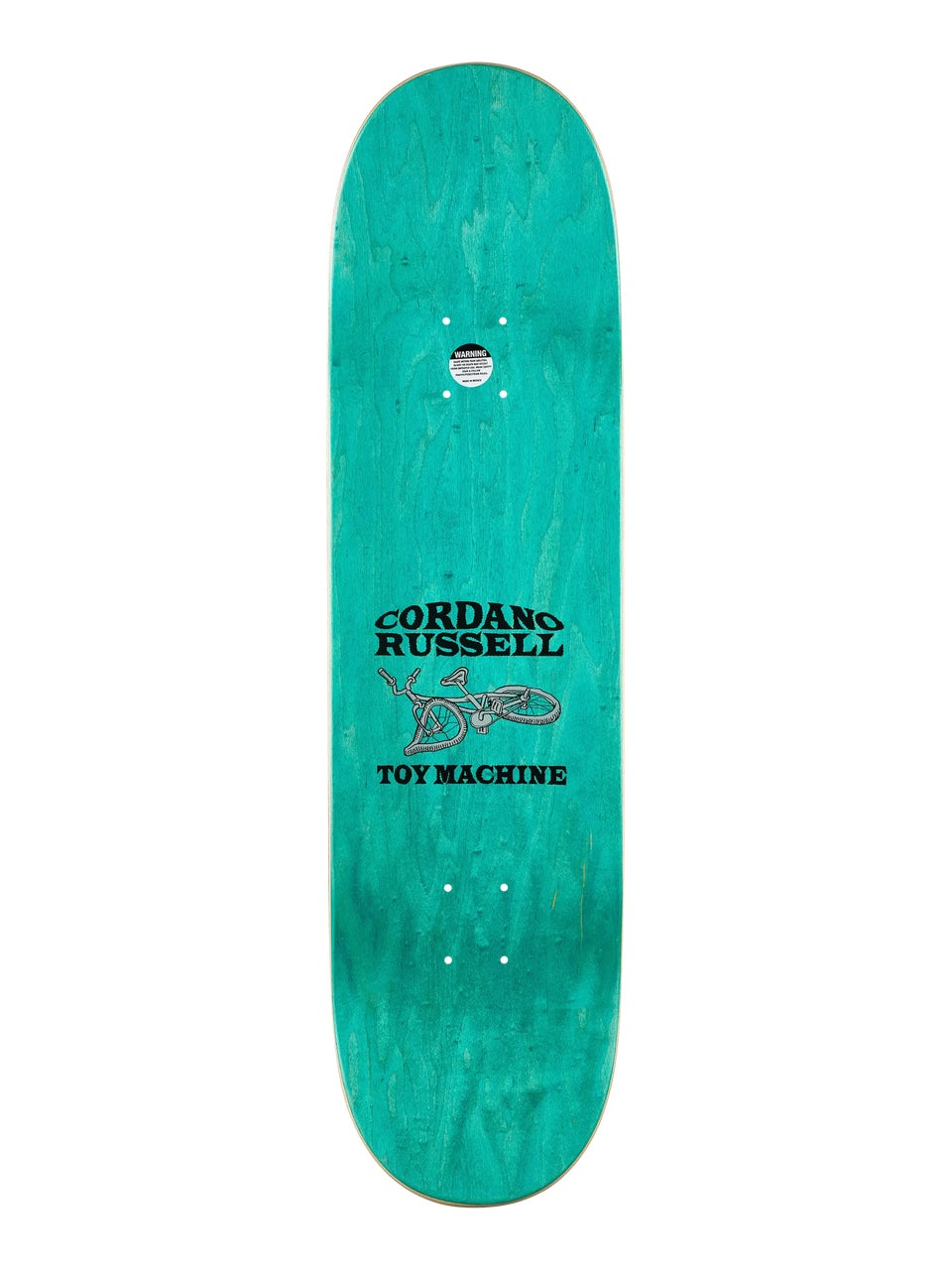 Toy Machine Cordano Russell Crash 8.5" Skateboard Deck