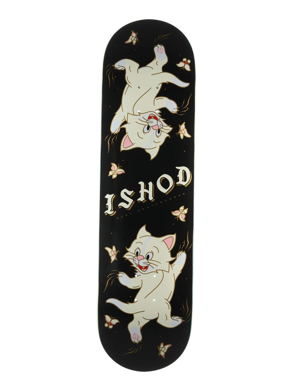 Real Ishod Kitten Scratch Twin Tail 8.5" Skateboard Deck TT