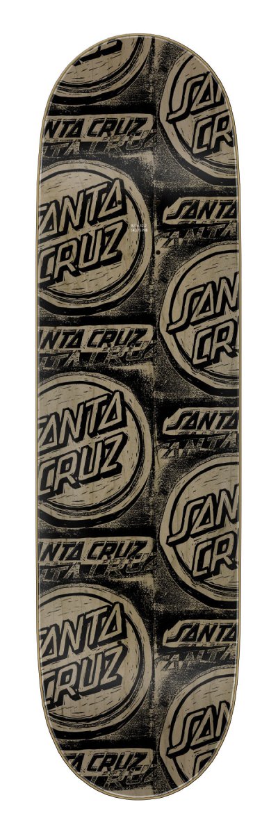 Santa Cruz Cut Collage Birch 8.5" Skateboard Deck - Skateboard - Decks