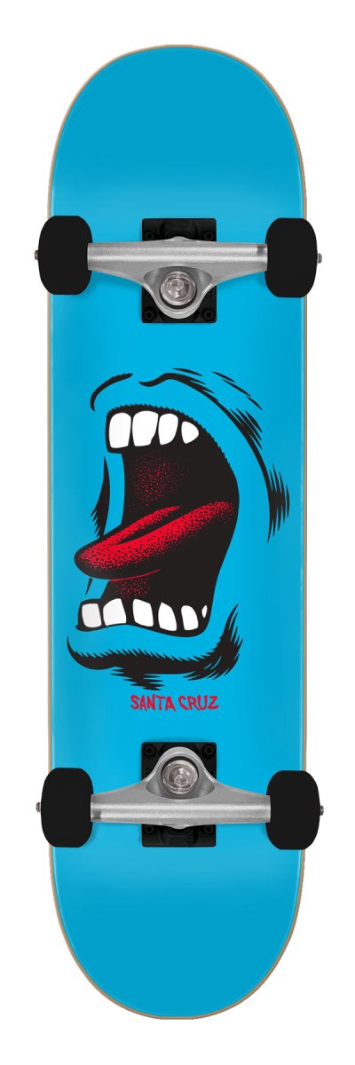 SC Screaming Mouth Full 8.0 Complete (Blue) - Skateboard - Completes
