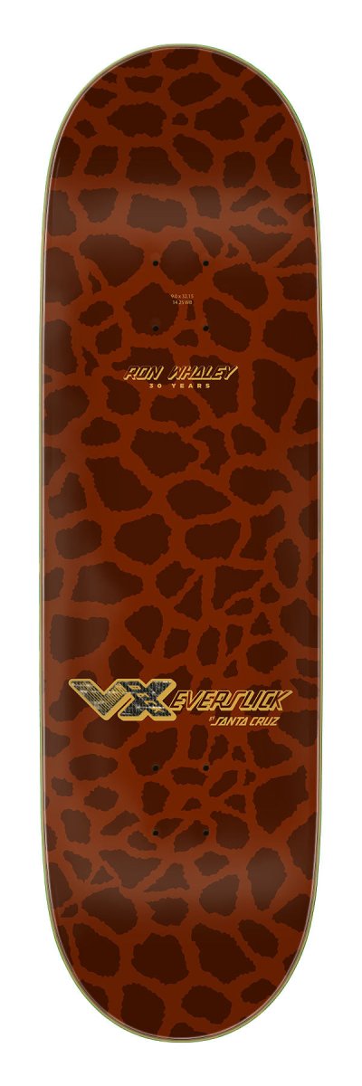 SC Whaley 30 Year Giraffe VX Everslick 9.00" Deck - Skateboard - Decks