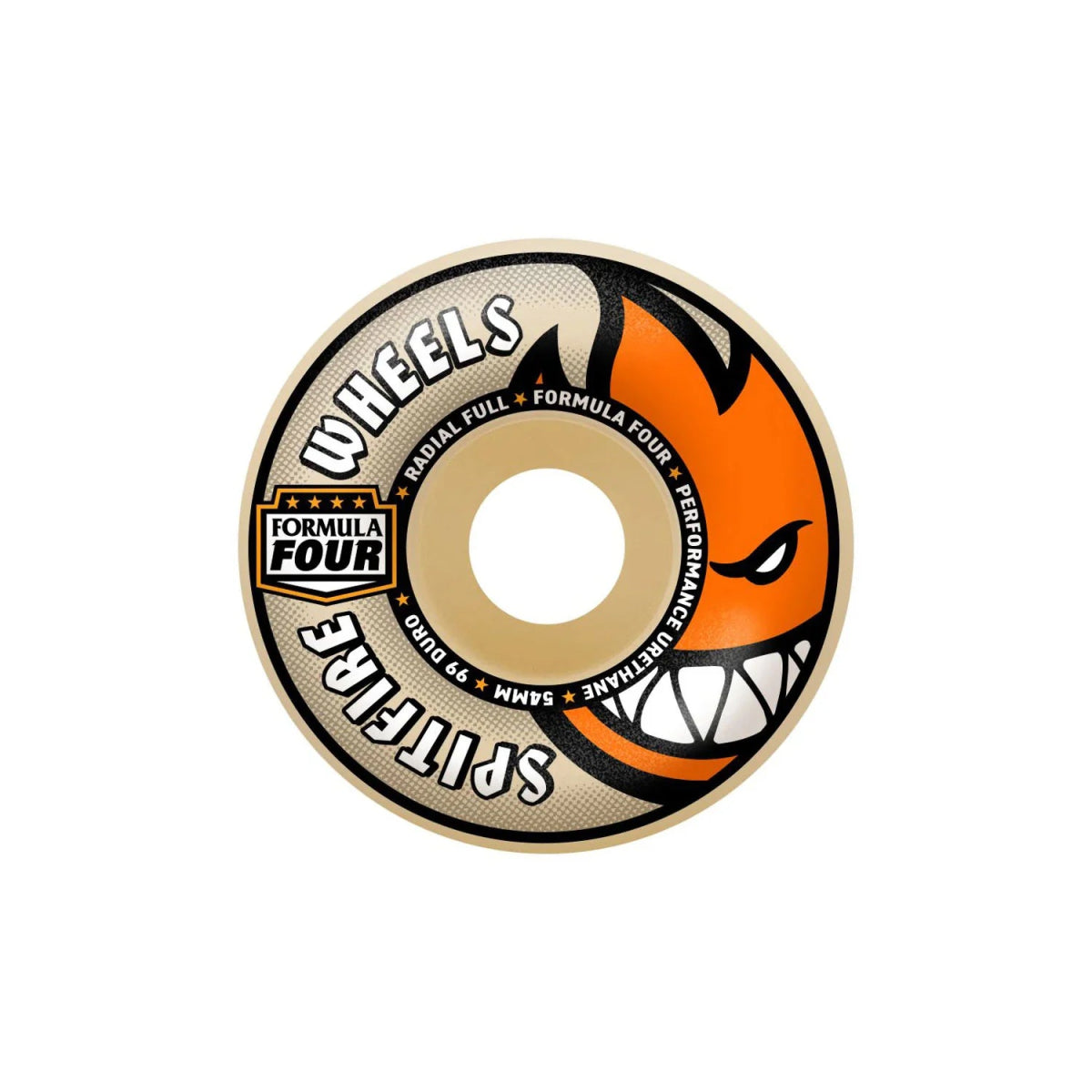 SF F4 99a Bighead Radial Full 58mm (Orange) - Skateboard - Wheels
