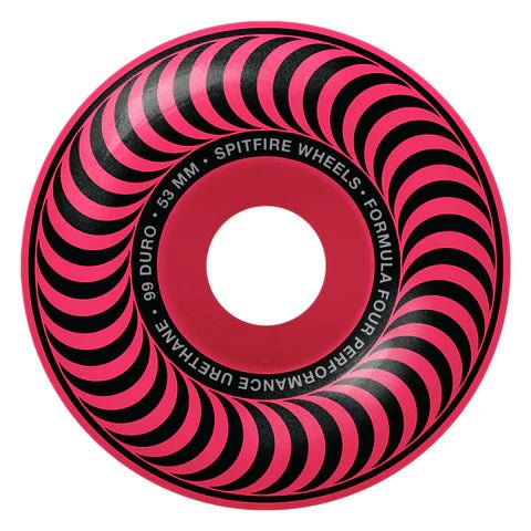 SF F4 99a Classic 53mm (Neon Pink) - Skateboard - Wheels