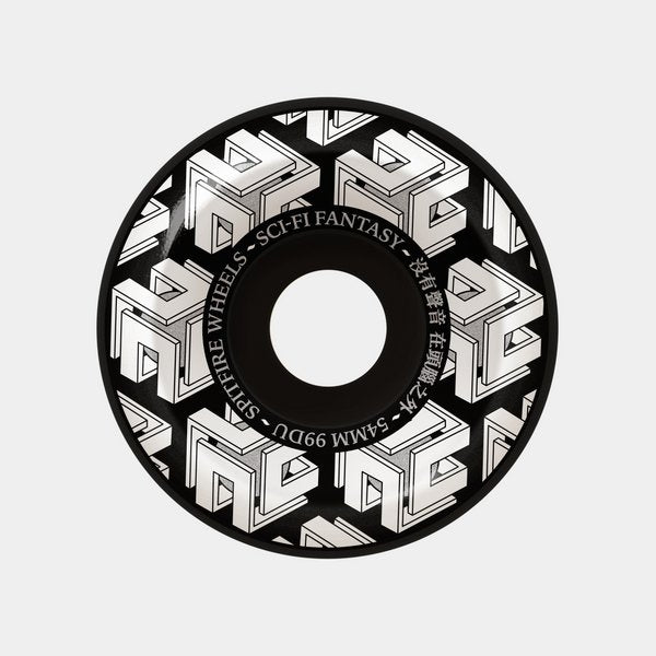 SF x Sc-Fi Fantasy Dyson F4 99a 54mm (Black) - Skateboard - Wheels