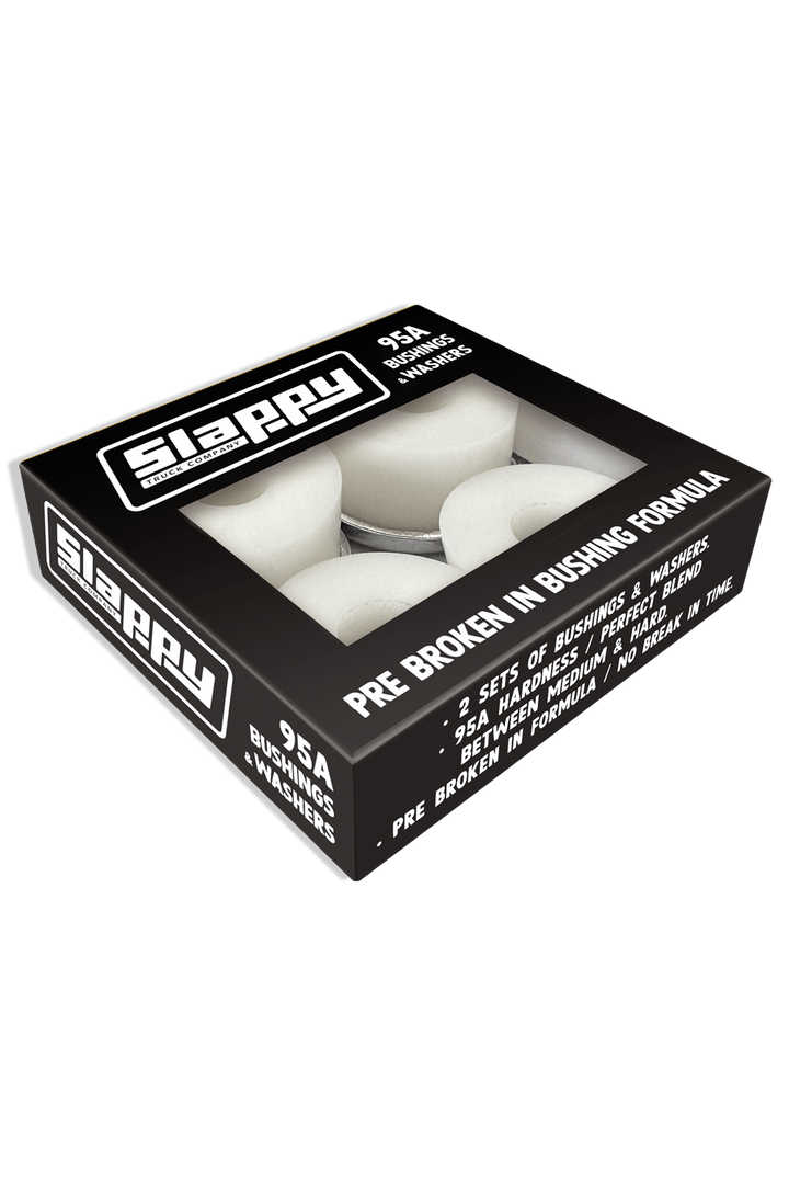 Slappy Standard Bushings 95a (White) - Skateboard - Bushings