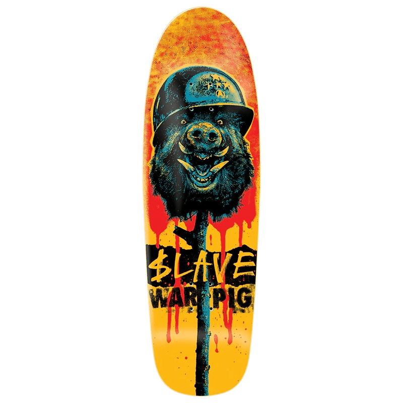 Slave War Pig 24 9.5" Deck Wb: 14.5" - Skateboard - Decks