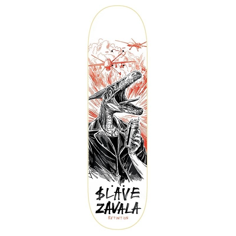 Slave Zavala Extinction 8.25" Deck Wb: 14.5" - Skateboard - Decks