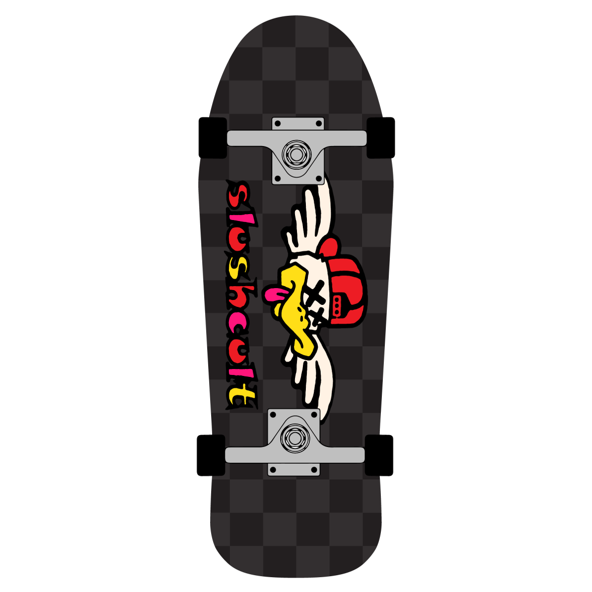 Slushcult Grom Bird Dawg FB Complete (Shaped) - Fingerboard - FB Complete