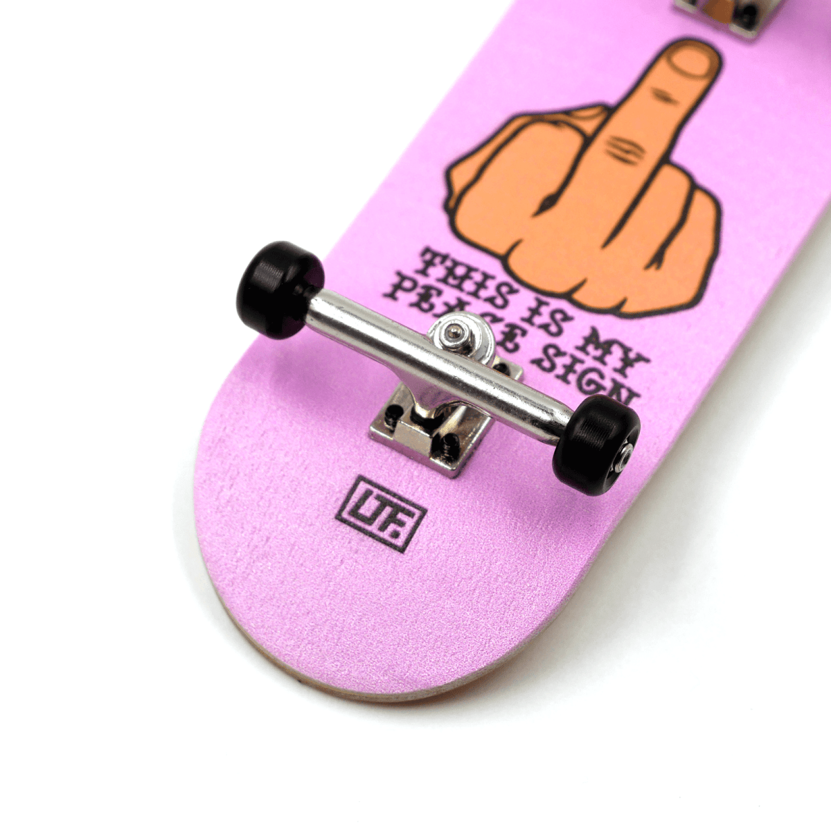 Slushcult Grom LTF My Peace Sign Fingerboard Complete - Fingerboard - FB Complete