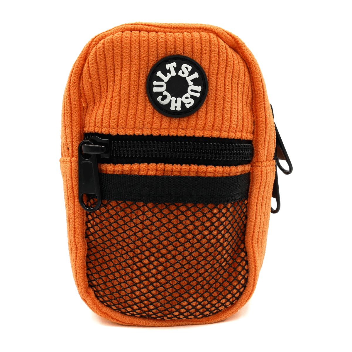 Slushcult Mini Side Bag - (Orange Corduroy) -