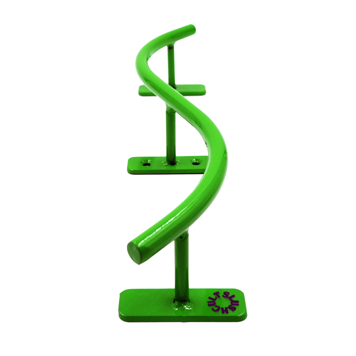 Slushcult "S" Rail (Lime Green) - Fingerboard - FB Ramps