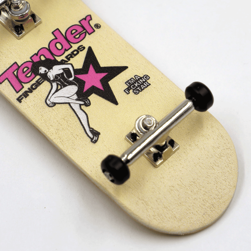 Slushcult Tender "Im A Star" FB Complete - Fingerboard - FB Complete