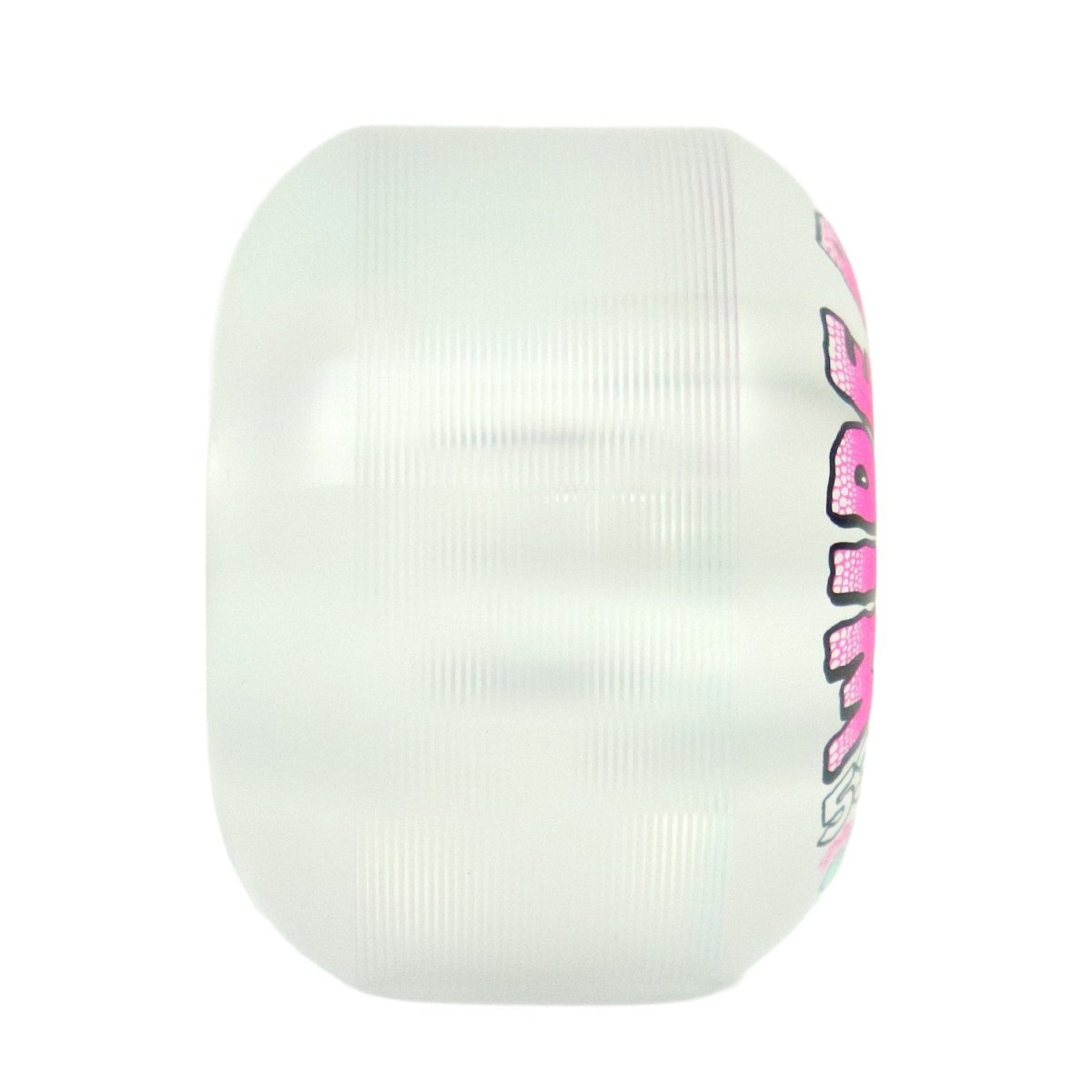 Snot 53mm Wide Boys 99A Clear/Pink Skateboard Wheels - Skateboard - Wheels