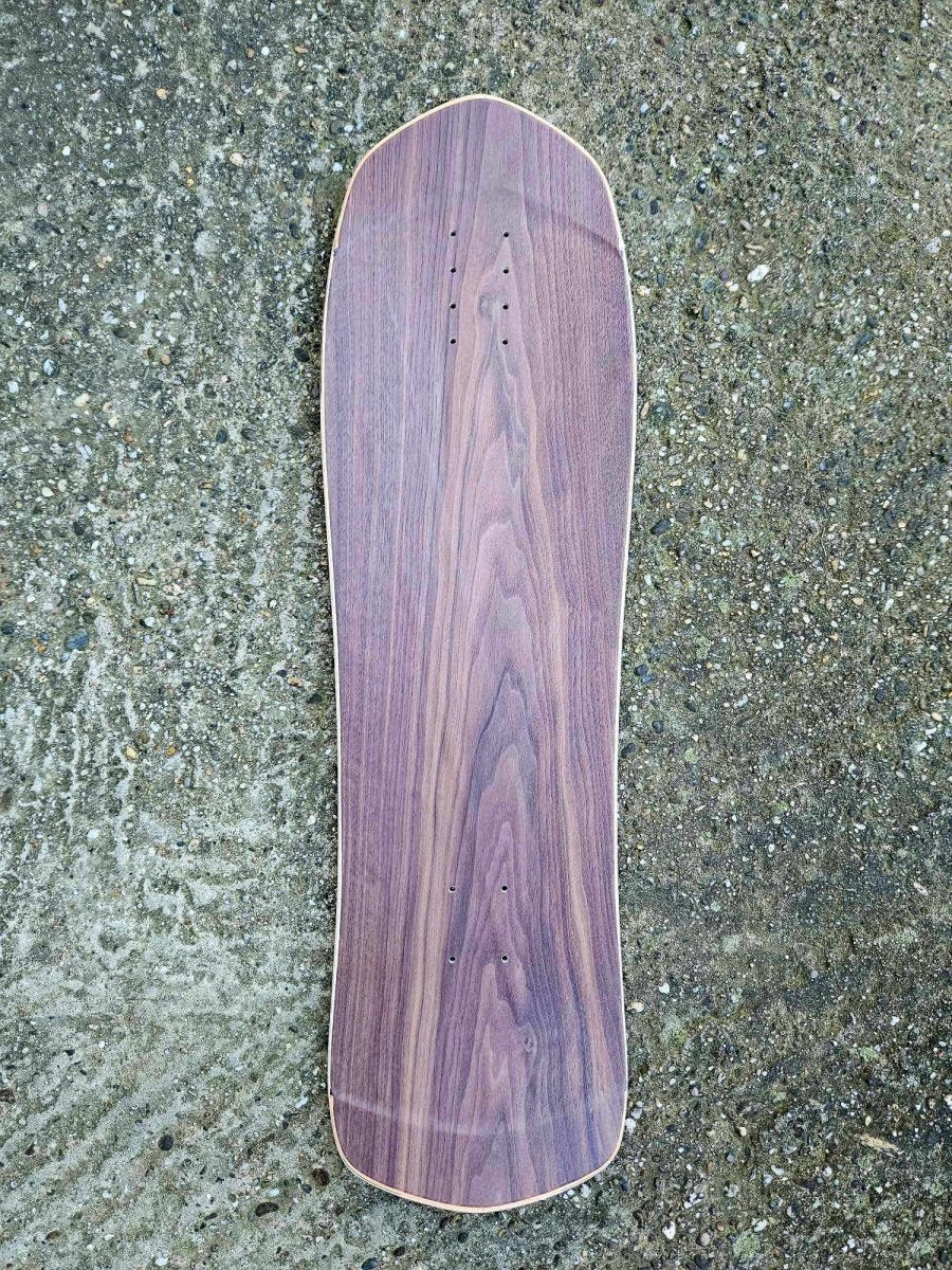 Soulboardiy Adam33 CarbonyX Deluxe 33" Deck (Walnut 9) - Skateboard - Decks