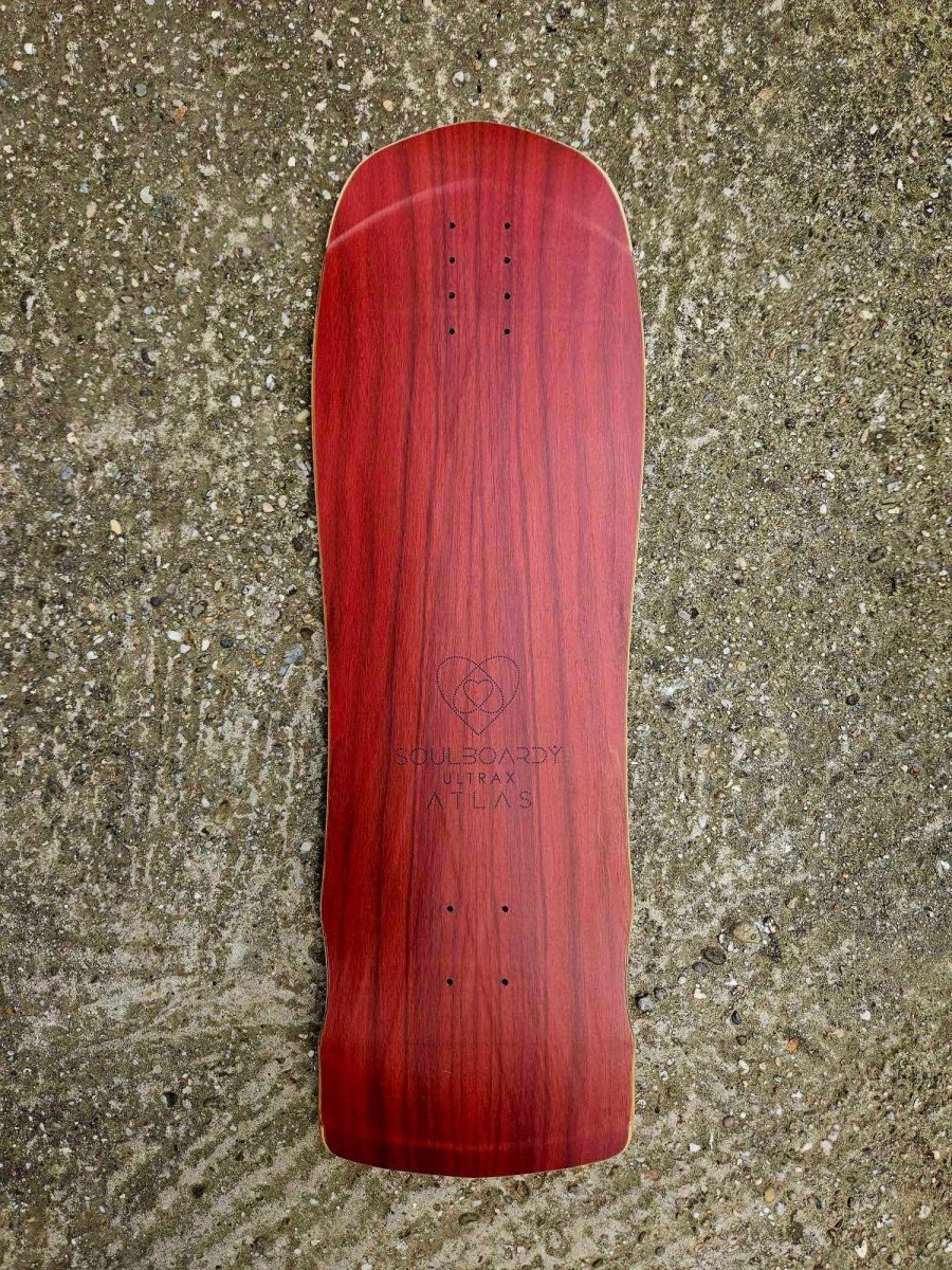 Soulboardiy ATLAS UltraX 33" Deck (Red Walnut 36) - Skateboard - Decks