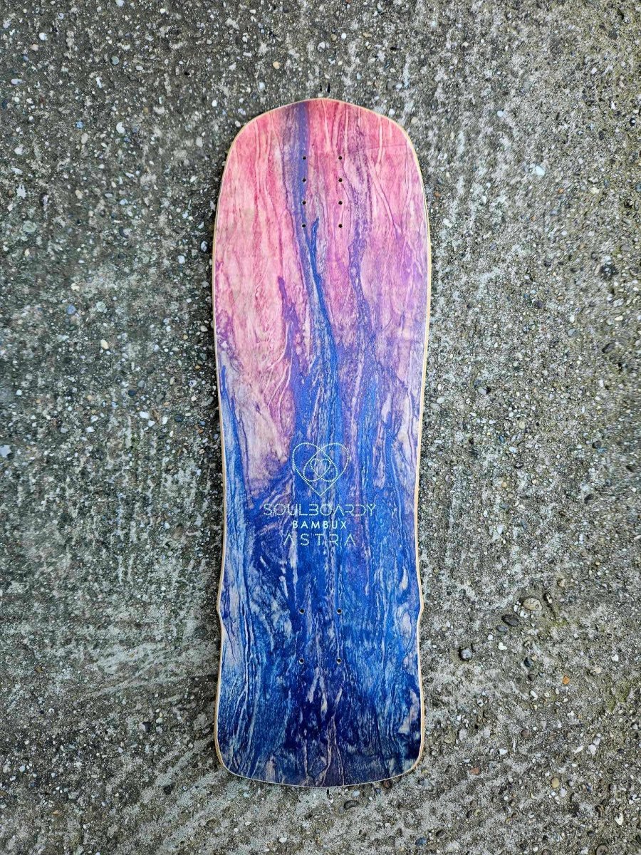 Soulboardiy BambuX Astra 32" Deck (Metallic Art Chameleon) - Skateboard - Decks