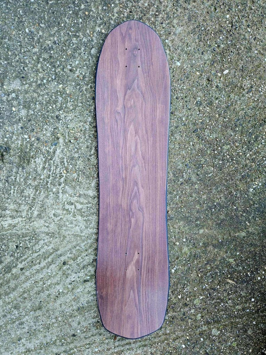 Soulboardiy TitanyX BambuX 40" Deck (Walnut Black Edge 26) - Skateboard - Decks