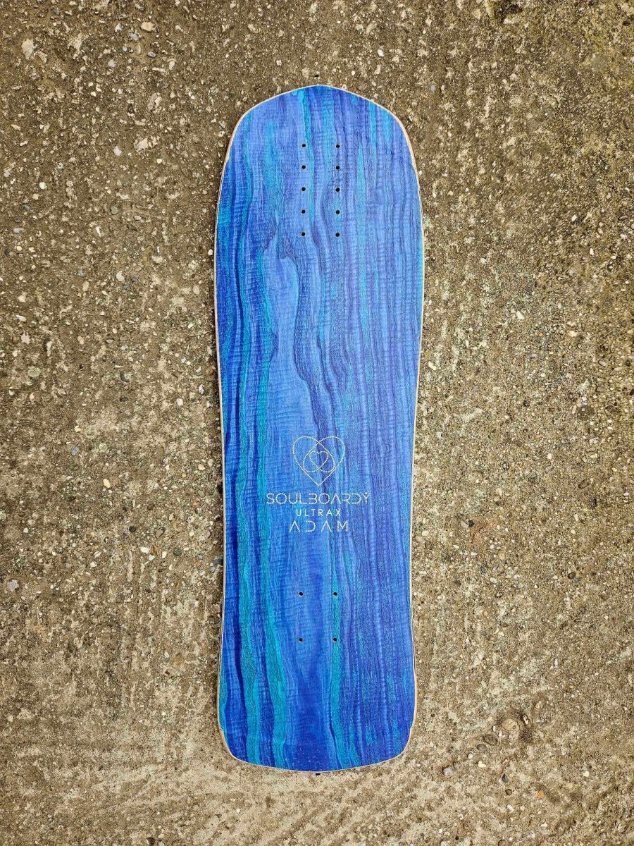 Soulboardiy UltraX Adam 34" Deck (Deep Turquoise Sea 94) - Skateboard - Decks