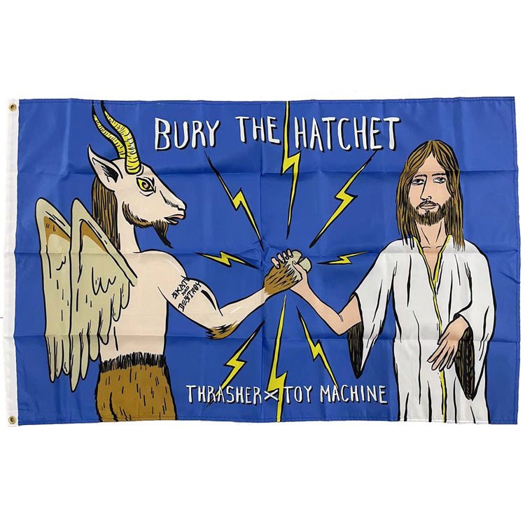 Toy Machine BURY THE HATCHET FLAG -