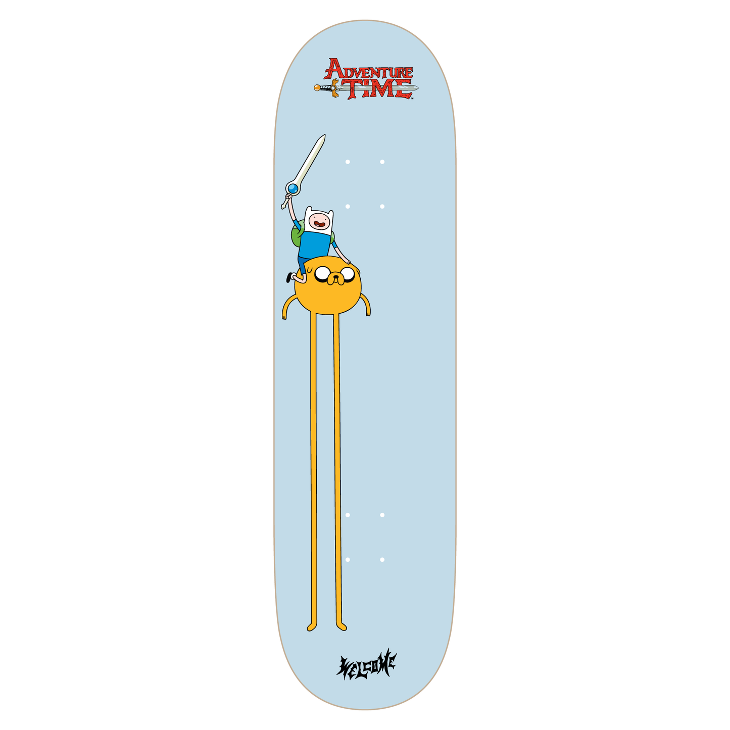 Welcome Heroes On Popsicle Deck 8.5"