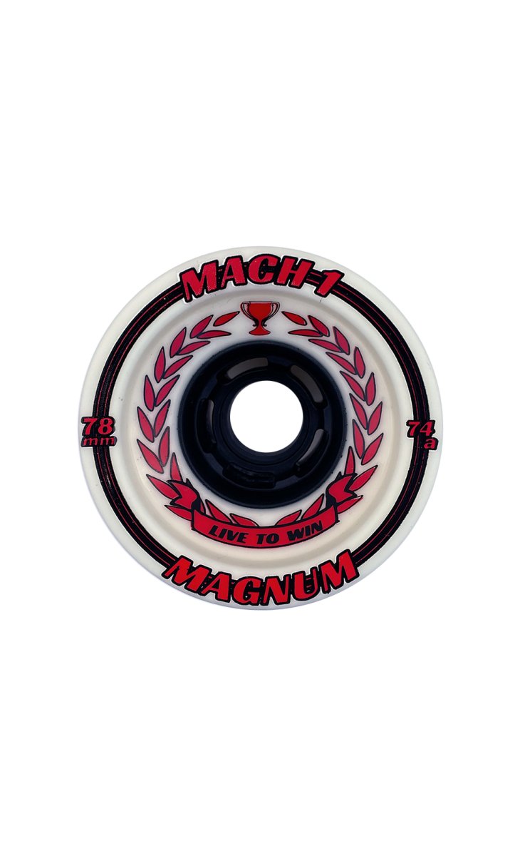 Venom Magnum Magnum 78mm 74a White (Red Leaves) Gallo24 Formula - Skateboard - Wheels