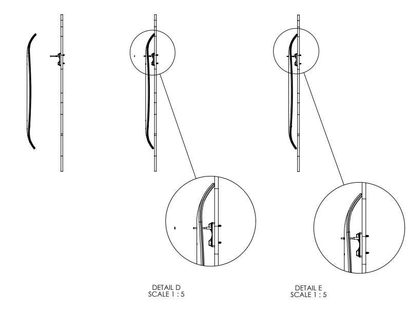 Wallie Mounts Deck Display - Skateboard - Hangers and Stands