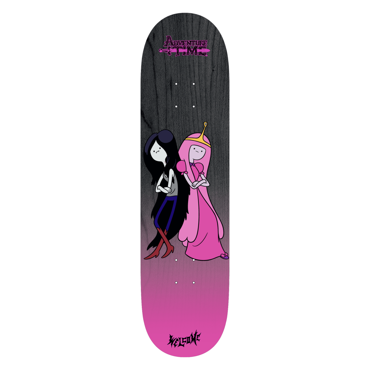 Welcome Princess Power On Popsicle Deck 8.25" - Skateboard - Decks