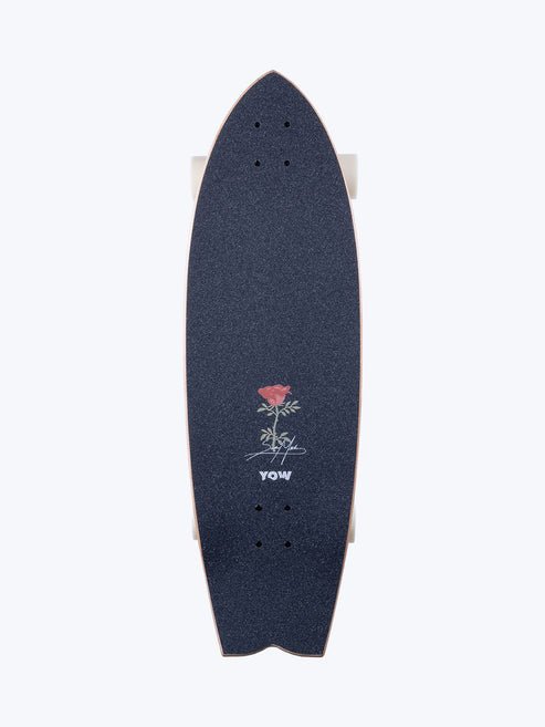 Yow Sophia Medina Roses Fish 32.5" Signature Series 25 - Surfskate - Completes