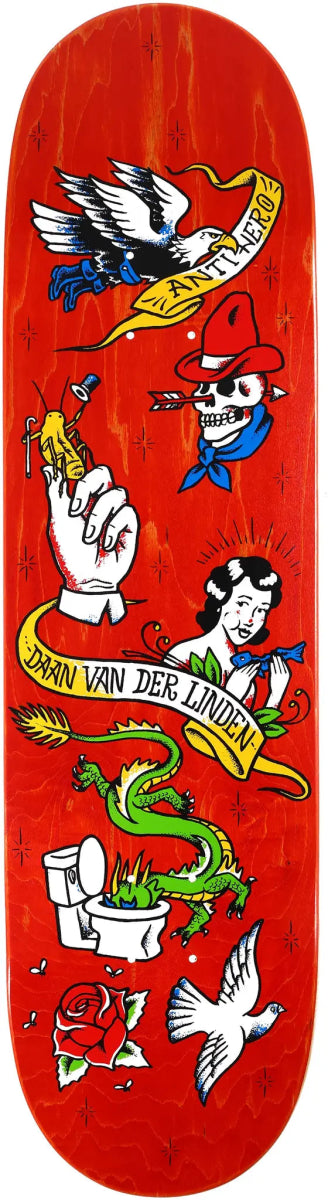 AH Daan No Regerts Deck 8.5" / WB14.38