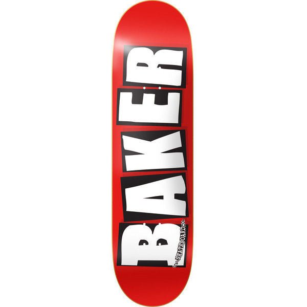 BAKER BRAND LOGO WHITE DECK 8.25"